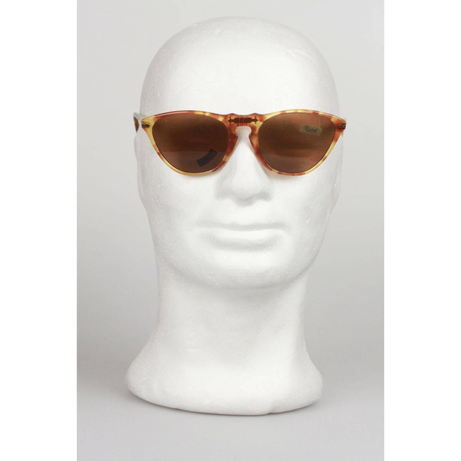 Persol Ratti Vintage Tan 48mm Sunglasses 201 Cat Eye Eyeglasses  1
