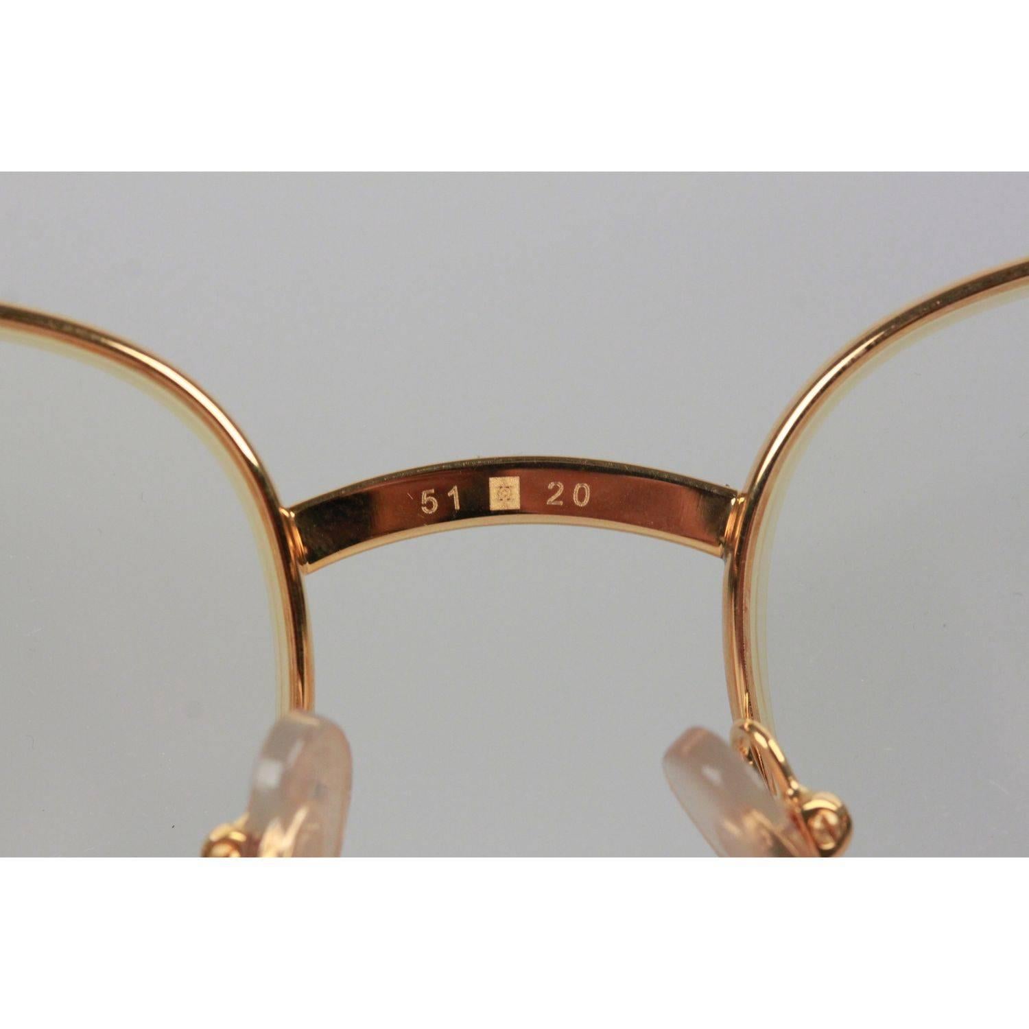 CARTIER VINTAGE Gold COLISEE Round 