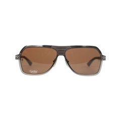 Cartier Paris Sunglasses R Extreme Pilot T8200703 Polarized 61mm 130 NOS