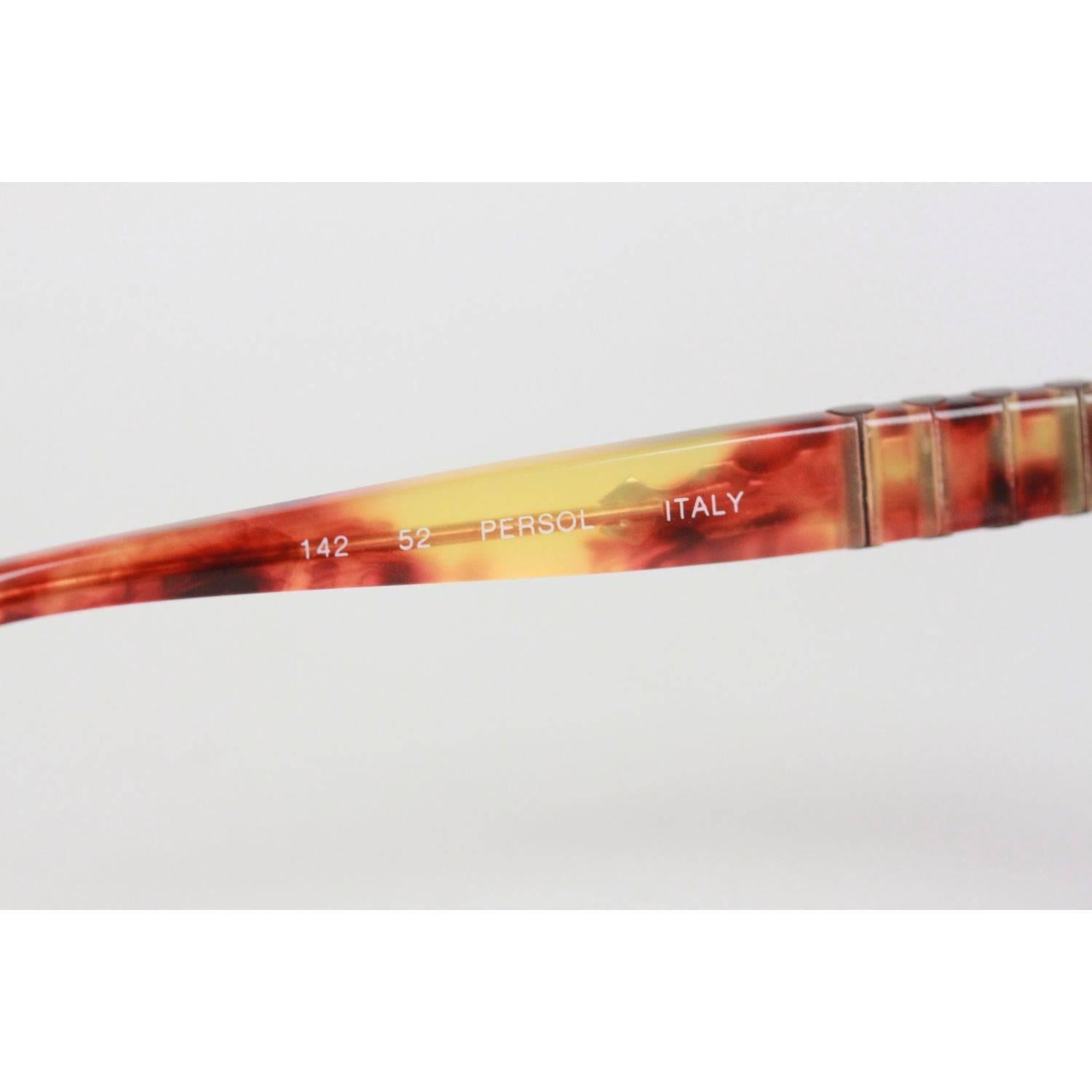Persol Ratti Vintage Brown Meflecto PP 507 56mm Sunglasses  1
