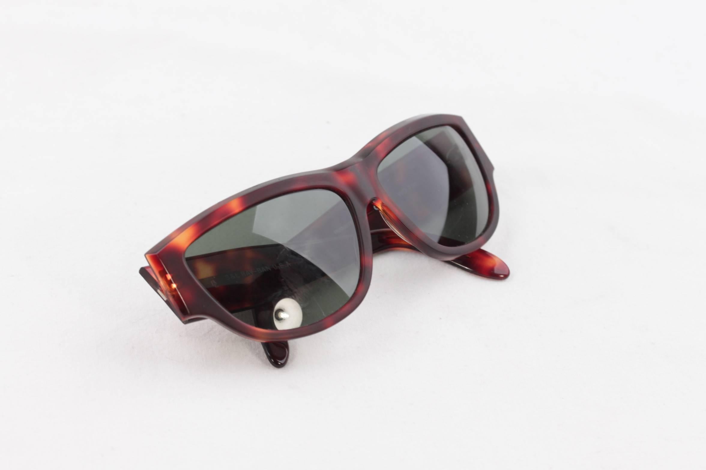 Ray-Ban B&L Vintage Brown Onyx WO 794 Sunglasses G-15 lens Eyewear 60mm 2