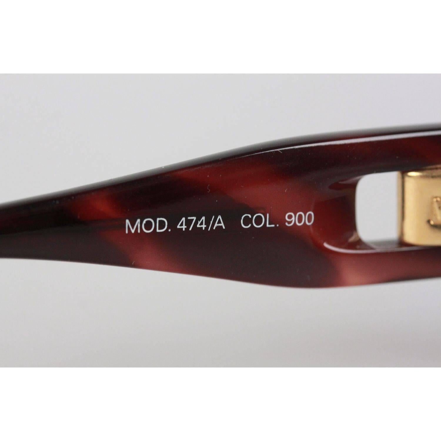 Women's GIANNI VERSACE MEDUSA Brown Sunglasses 474 A Col 900 52mm NOS