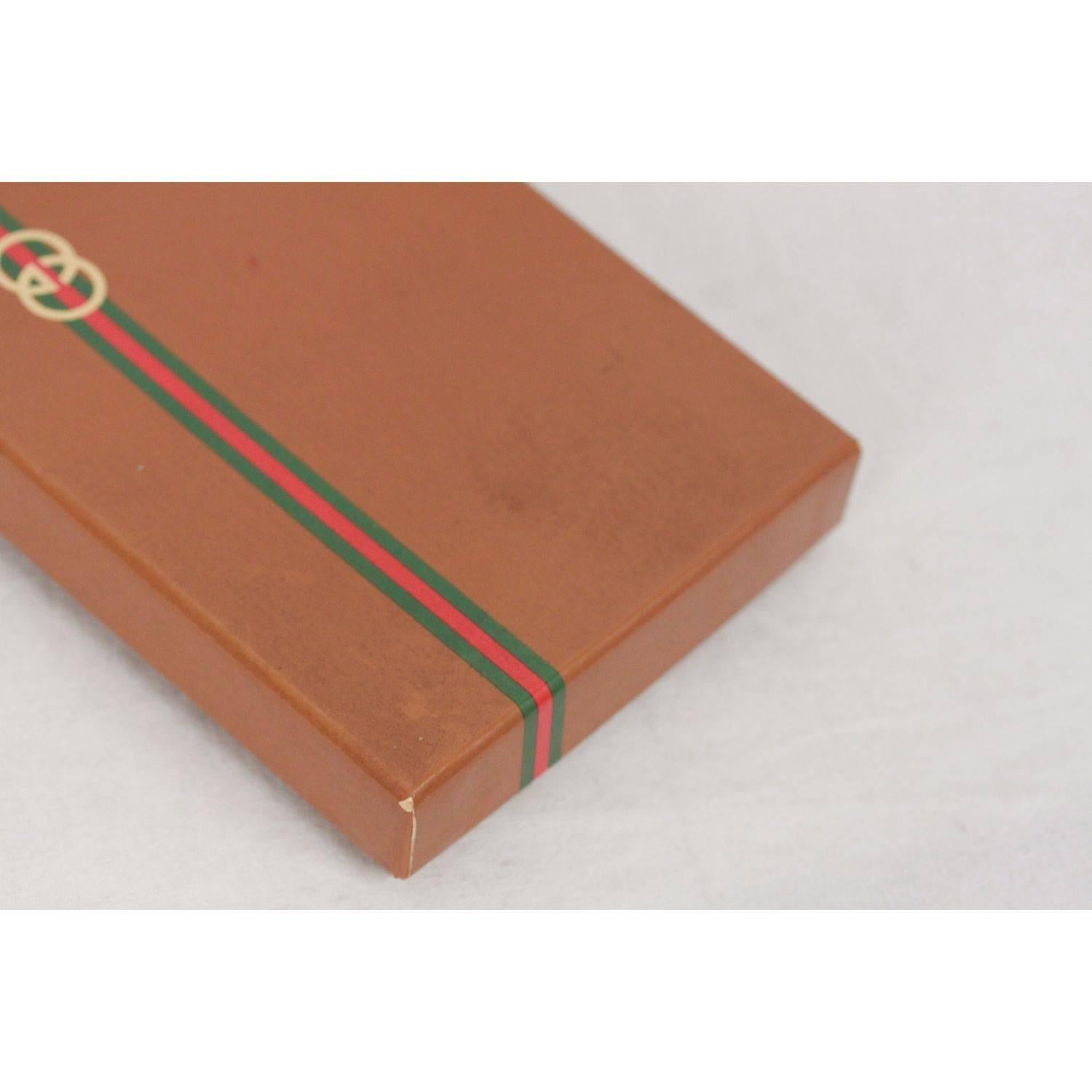 GUCCI Vintage 3 Decks FRENCH PLAYING CARDS w/ Box In Good Condition In Rome, Rome