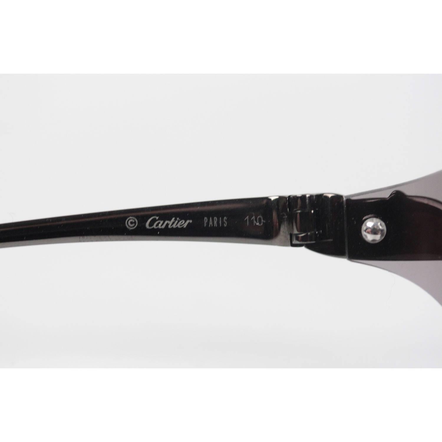 Cartier Paris Panthere Rimless Sunglasses T8200882 110mm In New Condition In Rome, Rome