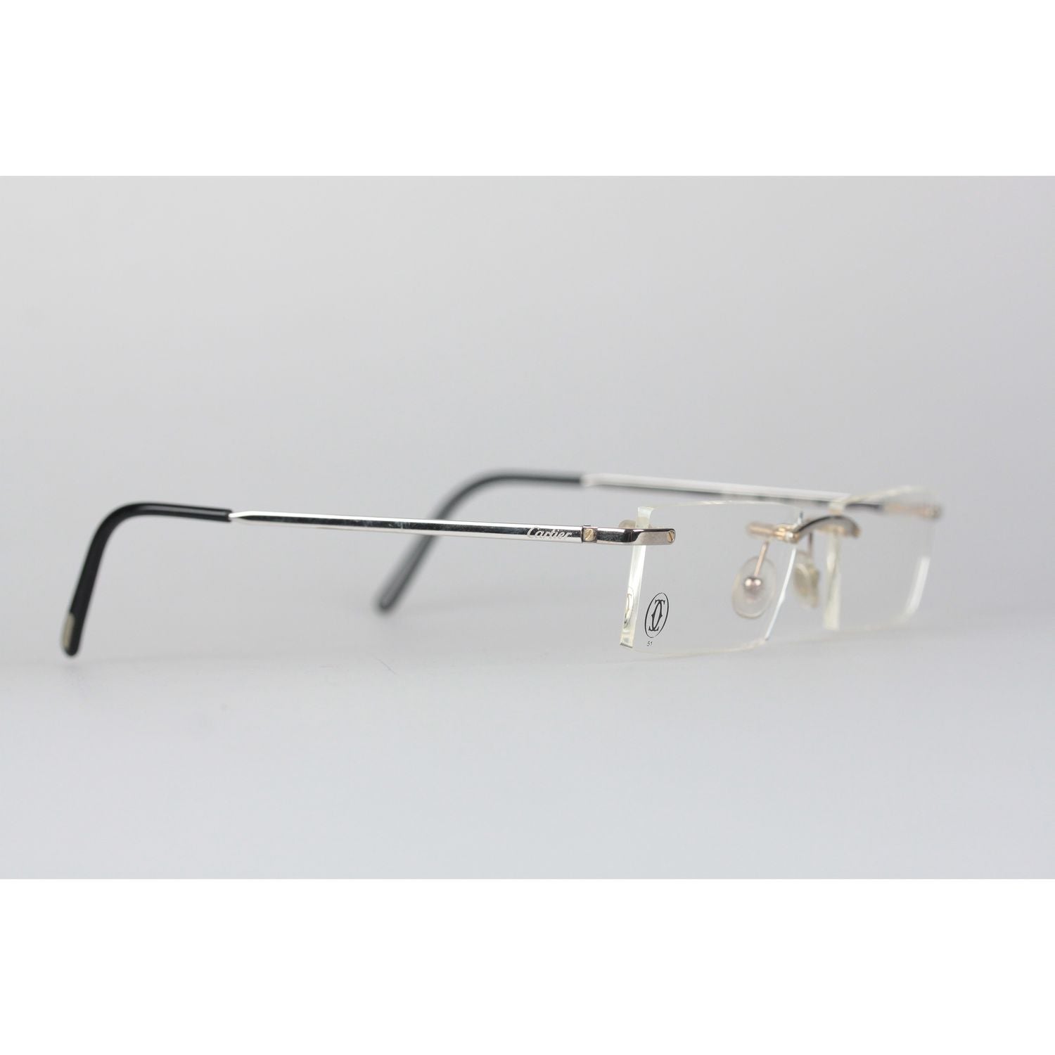 cartier titanium eyeglasses 135