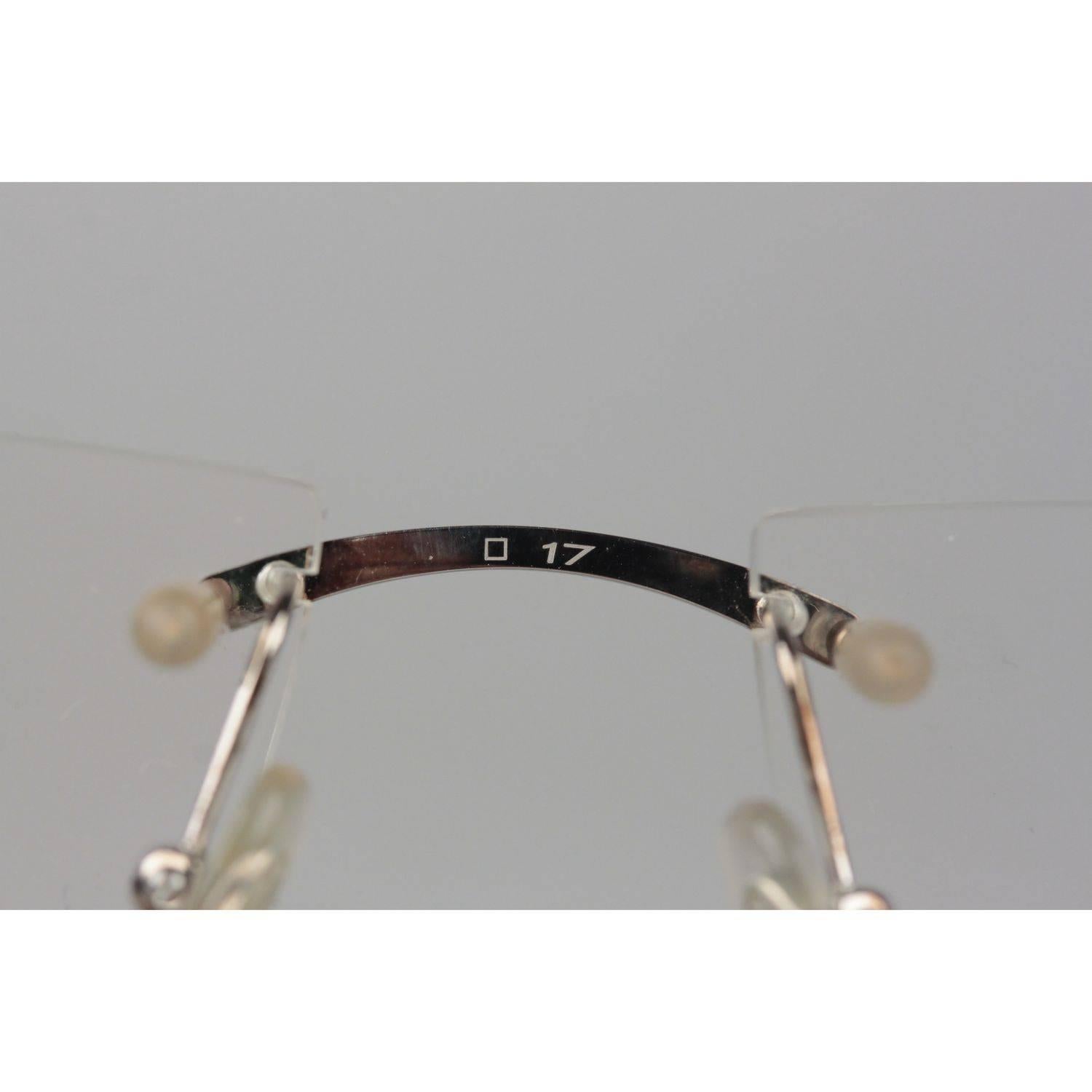 Cartier Paris Rimless Eyeglasses T-Eye 