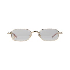 Cartier Paris Sasdir Gold Full Rimmed Eyeglasses T8100586 49-21 135mm