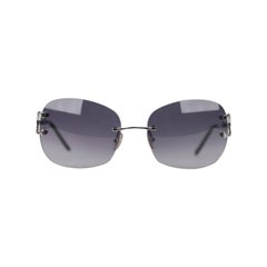 Lunettes de soleil CARTIER Paris DECOR C CLASSIQUE T8200663 sans monture en platine 130 NOS