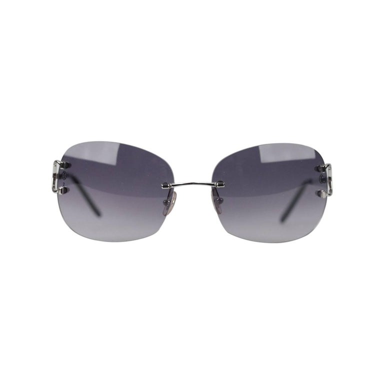 CARTIER Paris Sunglasses DECOR C CLASSIQUE T8200663 Platinum Rimless 130  NOS For Sale at 1stDibs | cartier paris 130, cartier 130, cartier 130  sunglasses