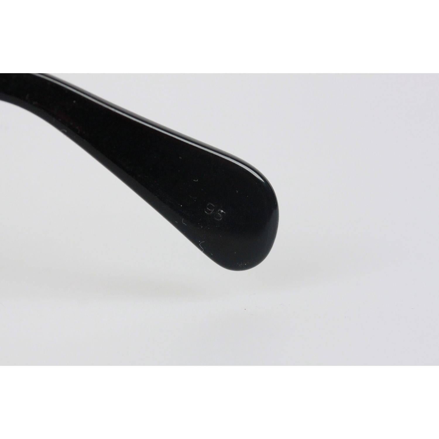 Women's or Men's PERSOL Meflecto RATTI Vintage Black 69202-50 Sunglasses 135mm NOS