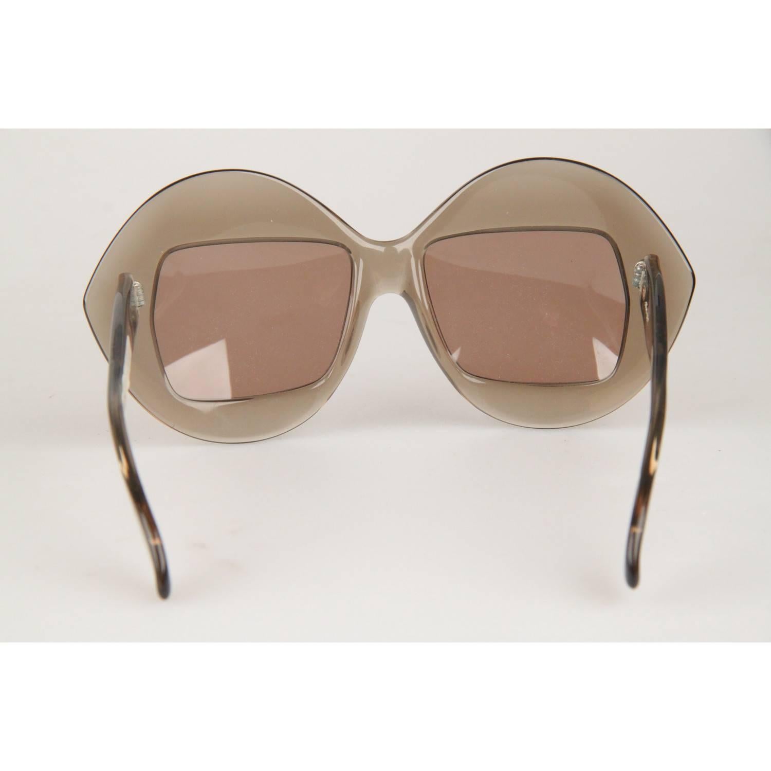 Serge Kirchhofer Vintage Oversized 467 Sunglasses, 1970s In New Condition In Rome, Rome