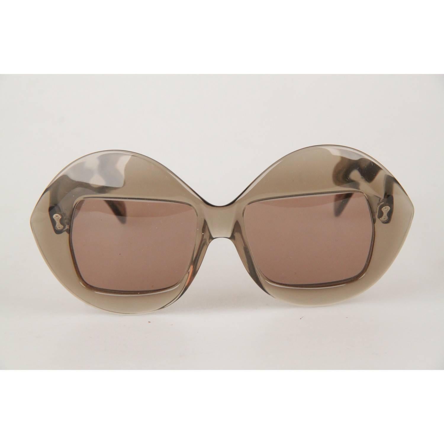 Serge Kirchhofer Vintage Oversized 467 Sunglasses, 1970s 4