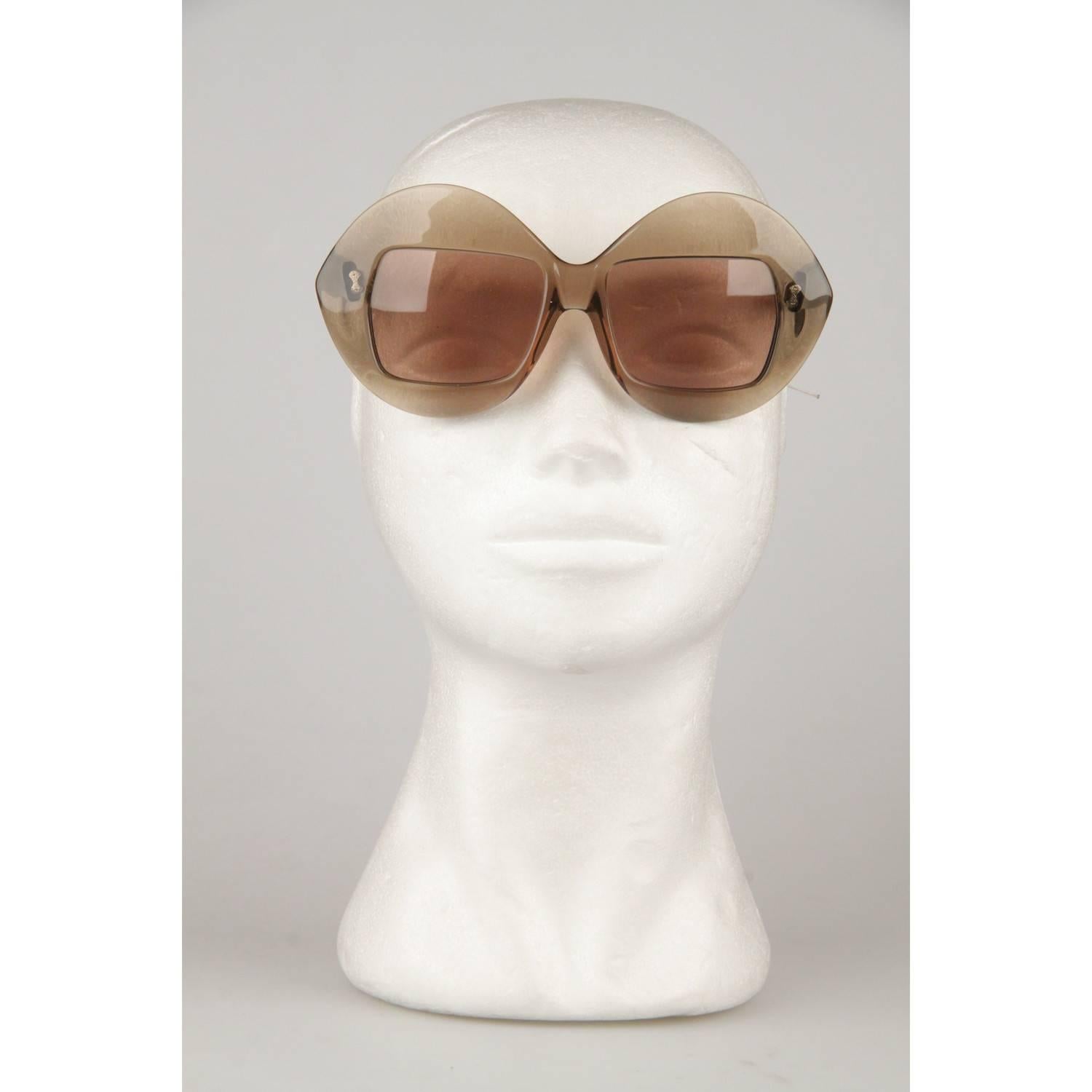 Serge Kirchhofer Vintage Oversized 467 Sunglasses, 1970s 3