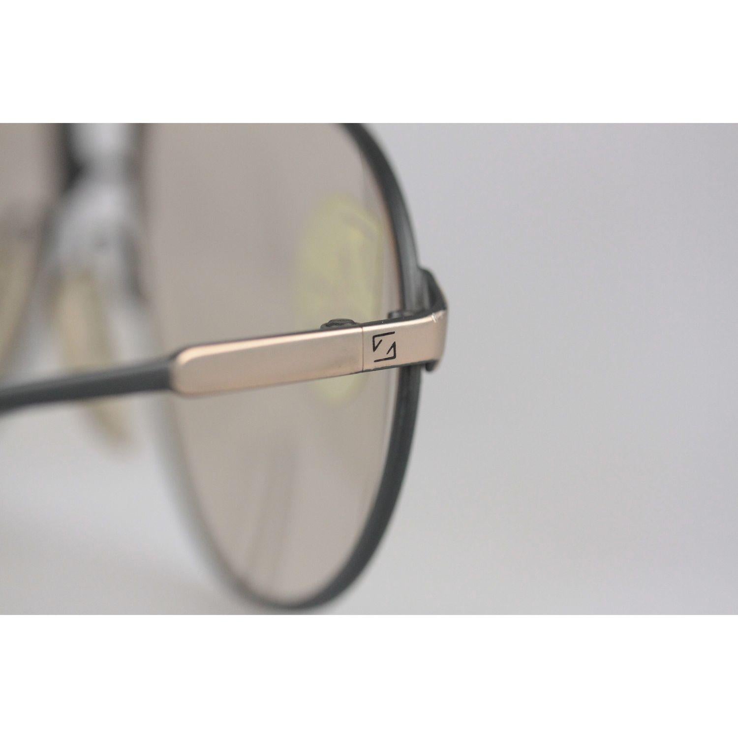Zeiss Vintage Aviator Sunglasses 9289 Umbramatic Lenses New Old Stock In New Condition In Rome, Rome