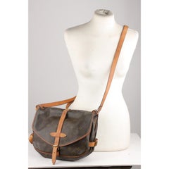 Louis Vuitton Monogram Canvas Saumur 30 Messenger Bag