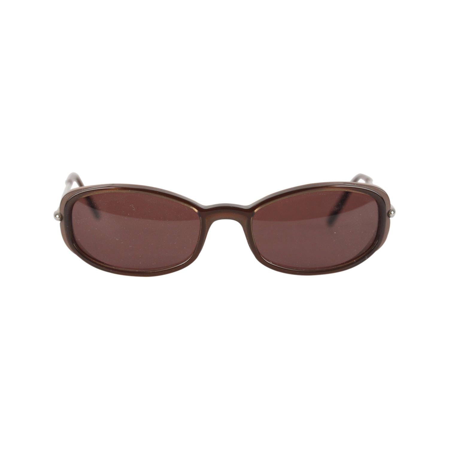 Cartier Paris Brown Unisex Sunglasses Mod T8200423 51mm New Old Stock 6