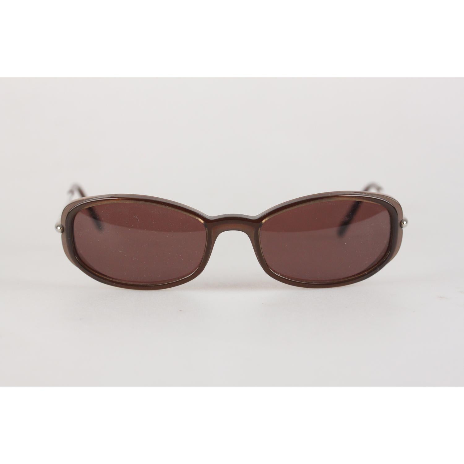 Red Cartier Paris Brown Unisex Sunglasses Mod T8200423 51mm New Old Stock