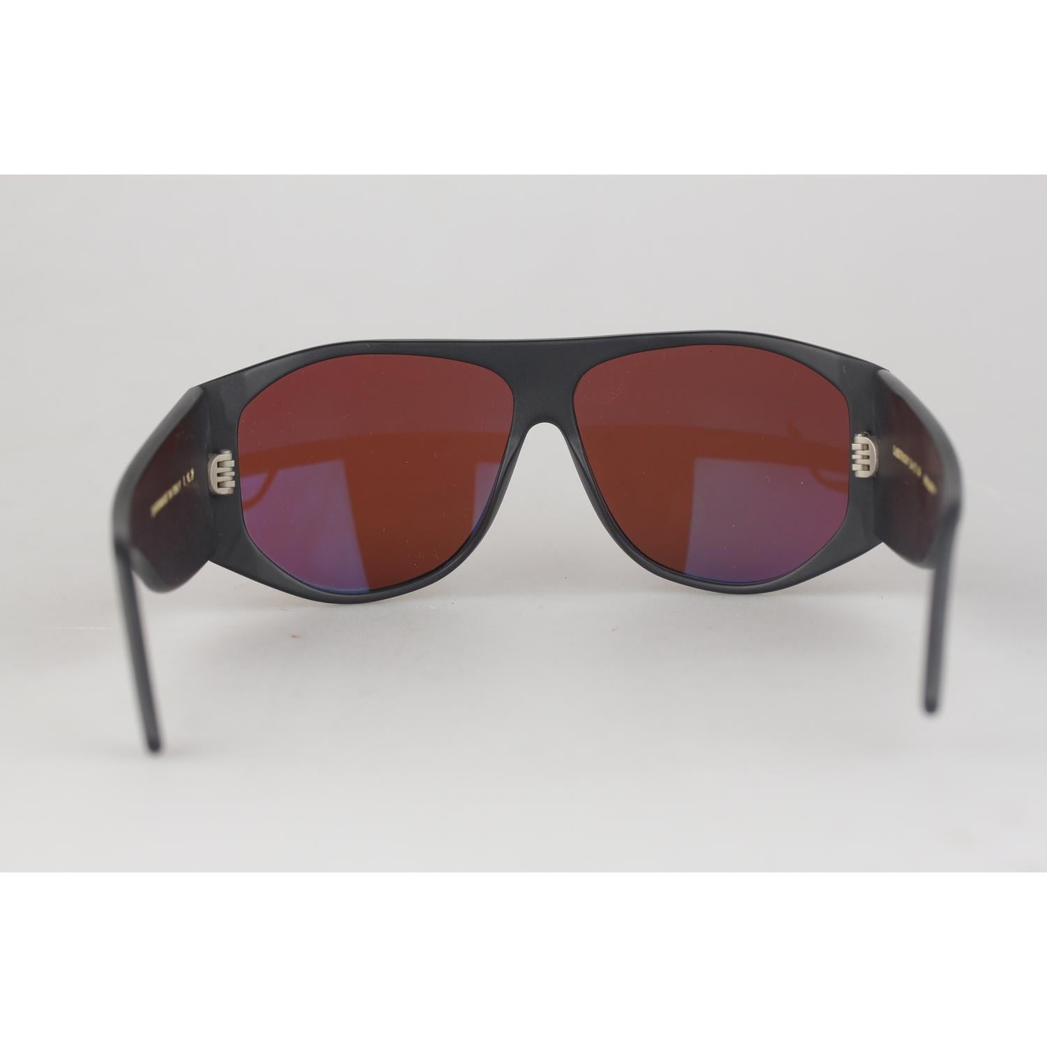 L.G.R. Matt Black Sunglasses Mod Carthago Polarized Lens New Old Stock at  1stDibs