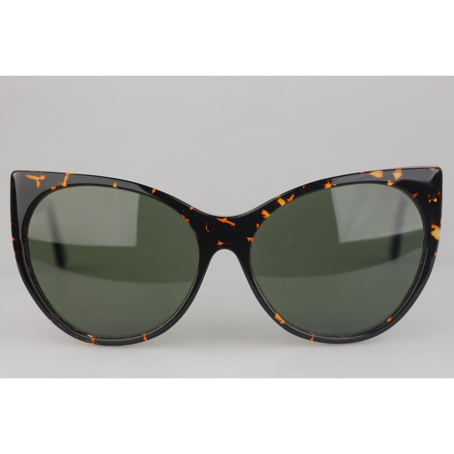 L.G.R. Matt Brown Sunglasses Mod Carthago Polarized Lens New Old Stock 4