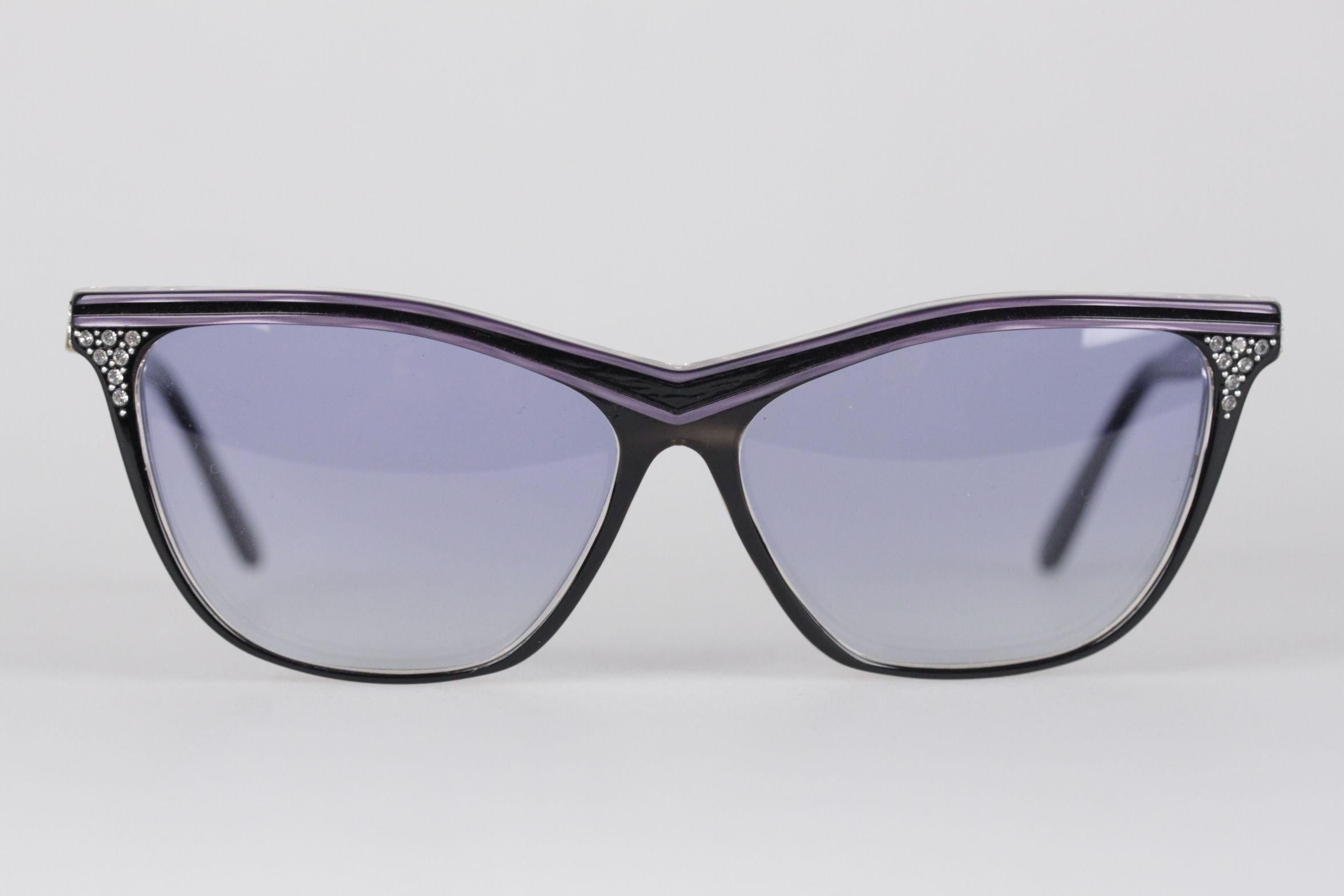 Gray Yves Saint Laurent Vintage Sunglasses 60mm Mod. Hyrtios New Old Stock