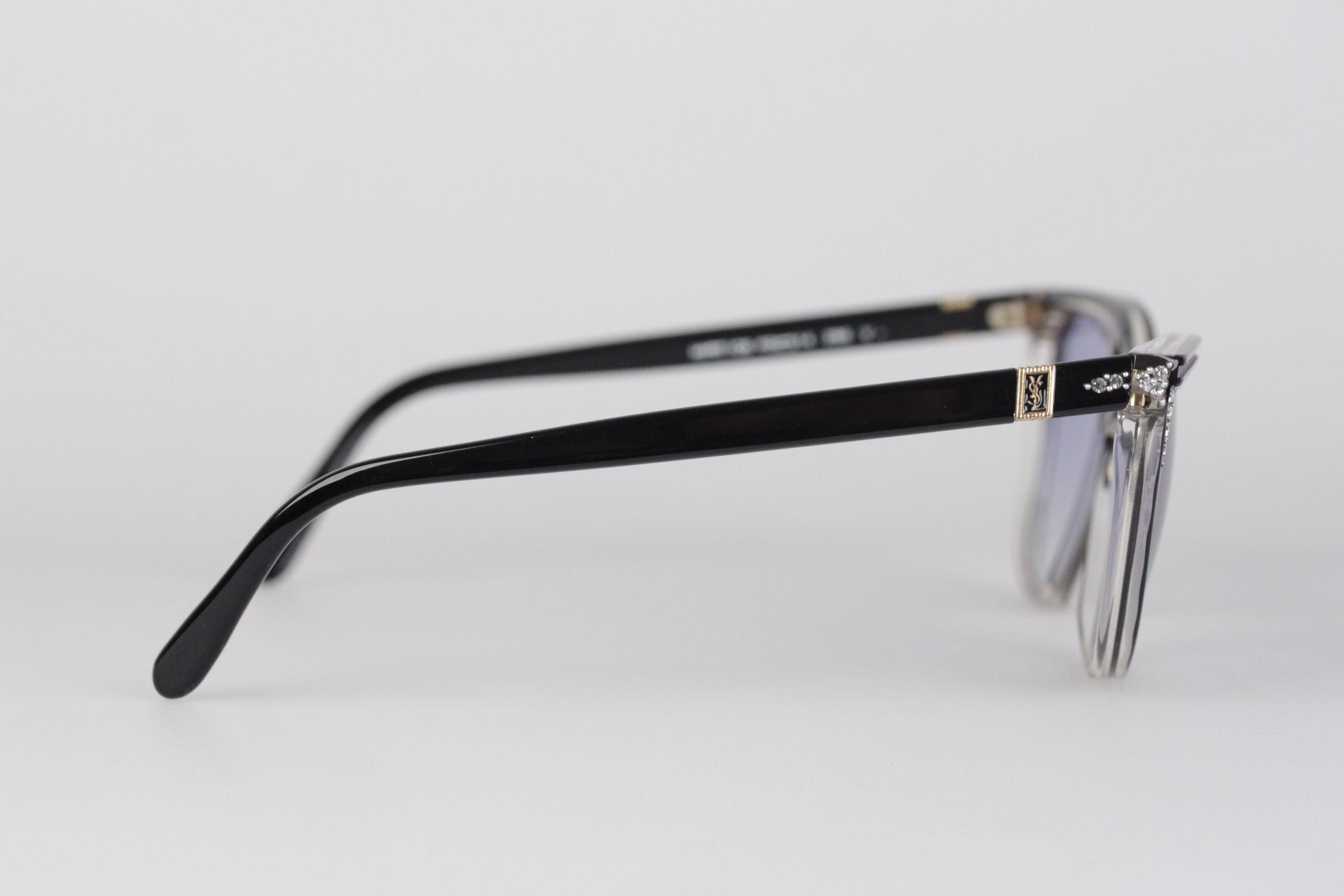 Yves Saint Laurent Vintage Sunglasses 60mm Mod. Hyrtios New Old Stock 2