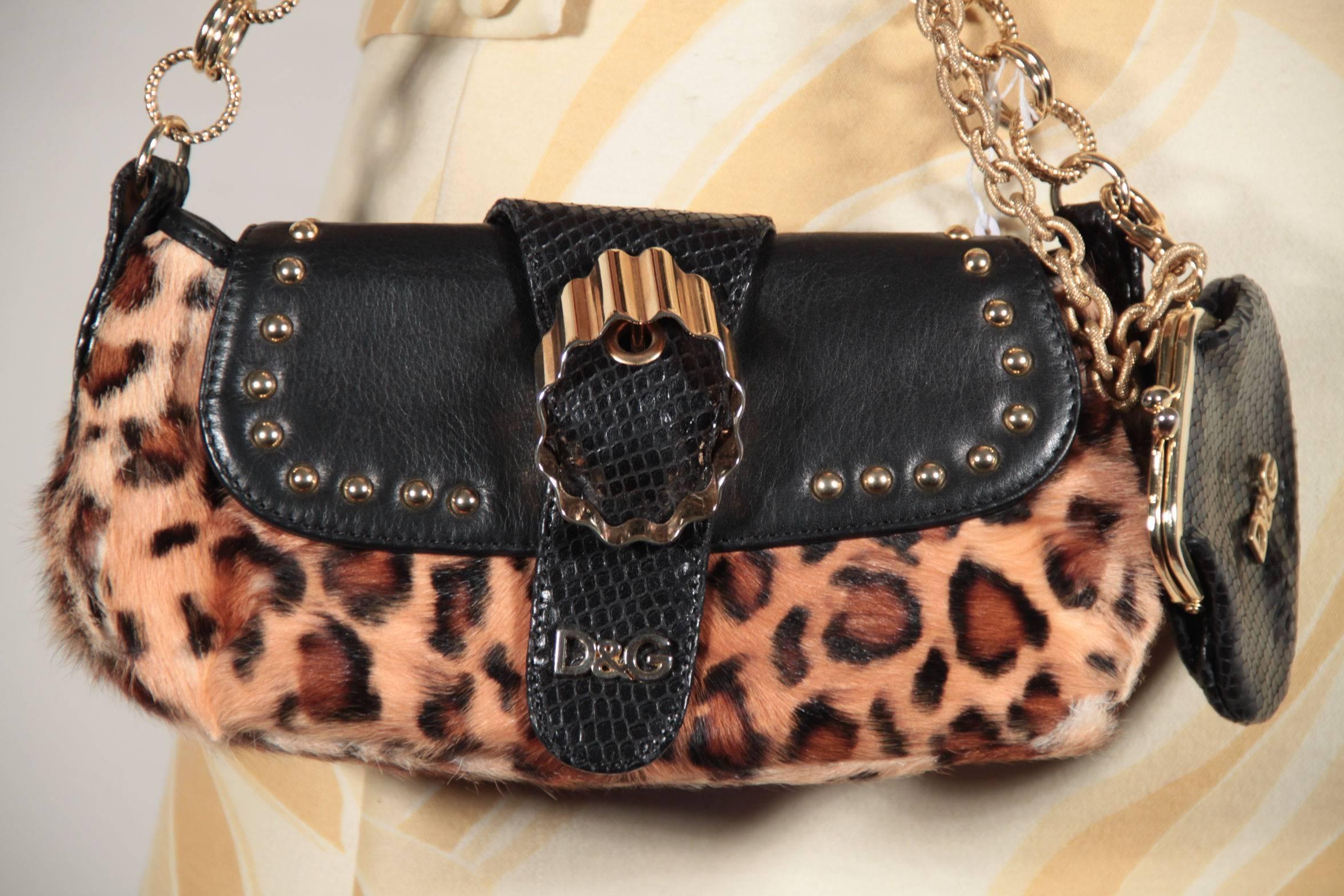 d&g leopard bag