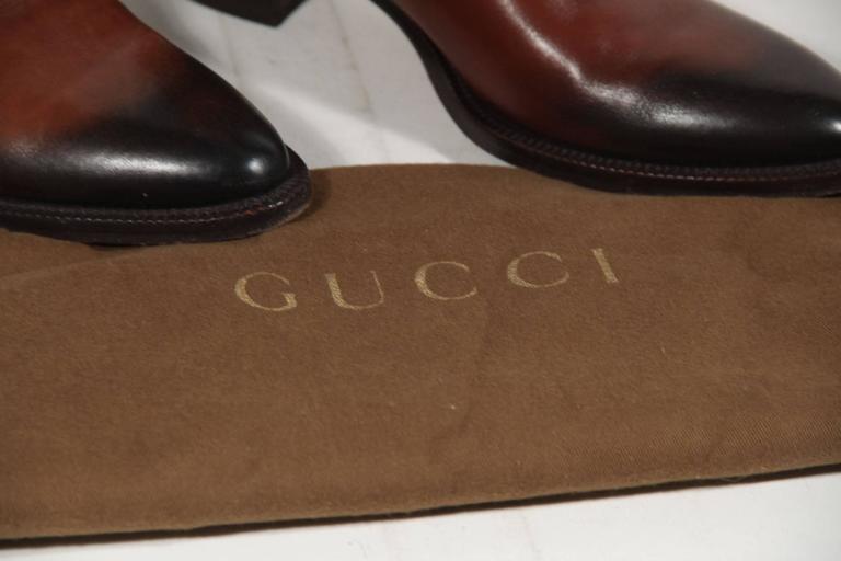 Western boots Gucci Beige size 36.5 EU in Suede - 32834410