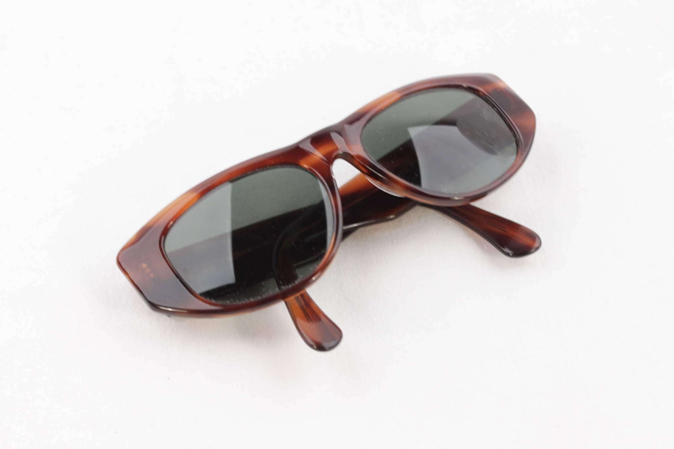 RAY-BAN B&L U.S.A. Vintage Brown DEKKO Sunglasses G-15 lens EYEWEAR c/CASE MY 2
