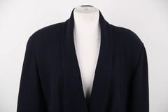 CHANEL BOUTIQUE Vintage Blue SUIT Belted BLAZER Jacket & MINI SKIRT Sz 38 FR