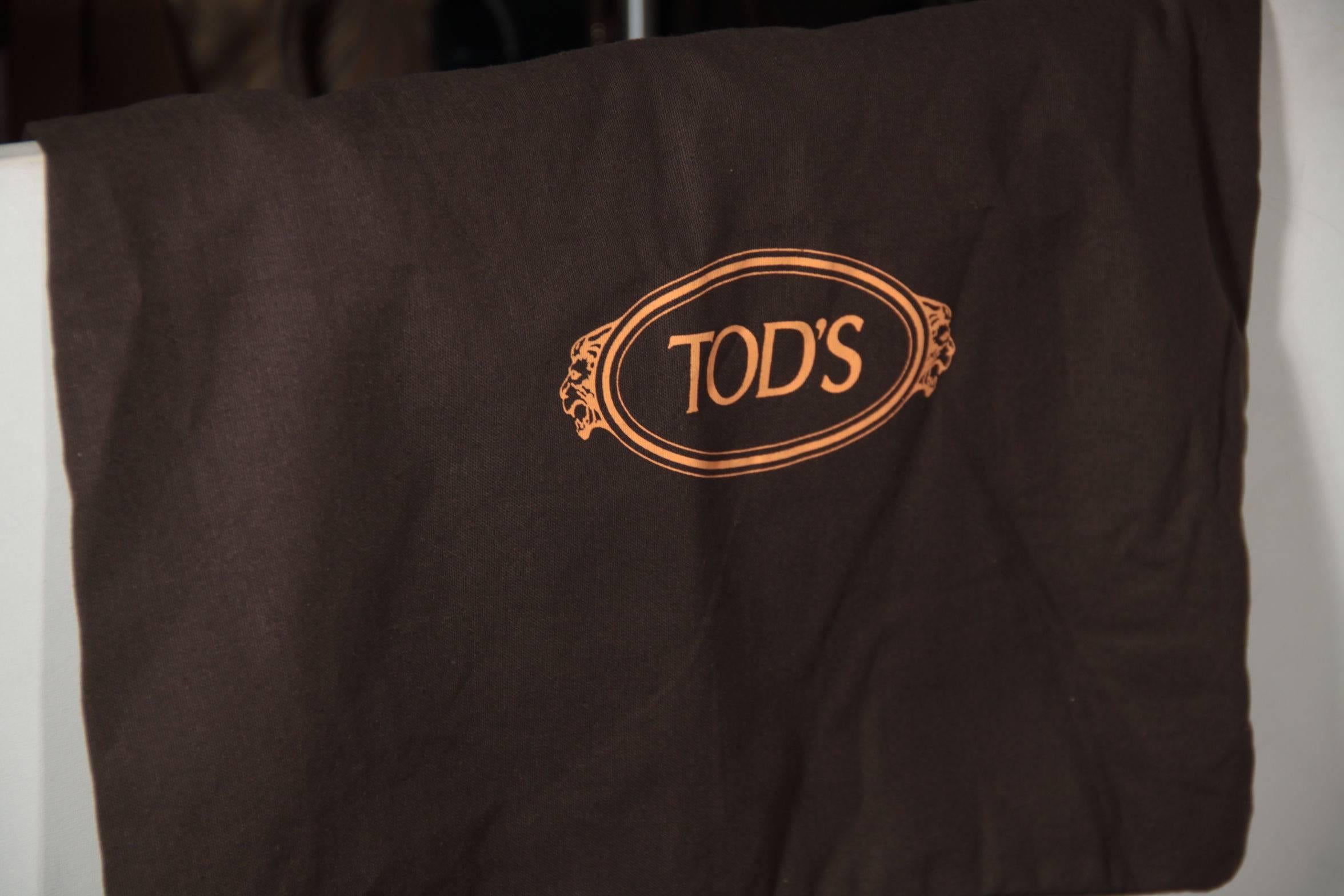 TOD'S Italian Pink Pebbled Leather Small NEW D BAG Handbag TOTE Shoulder Bag 3