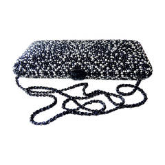 New Chanel 2014 Bijoux Jewelled Minaudière Pearl Clutch Bag
