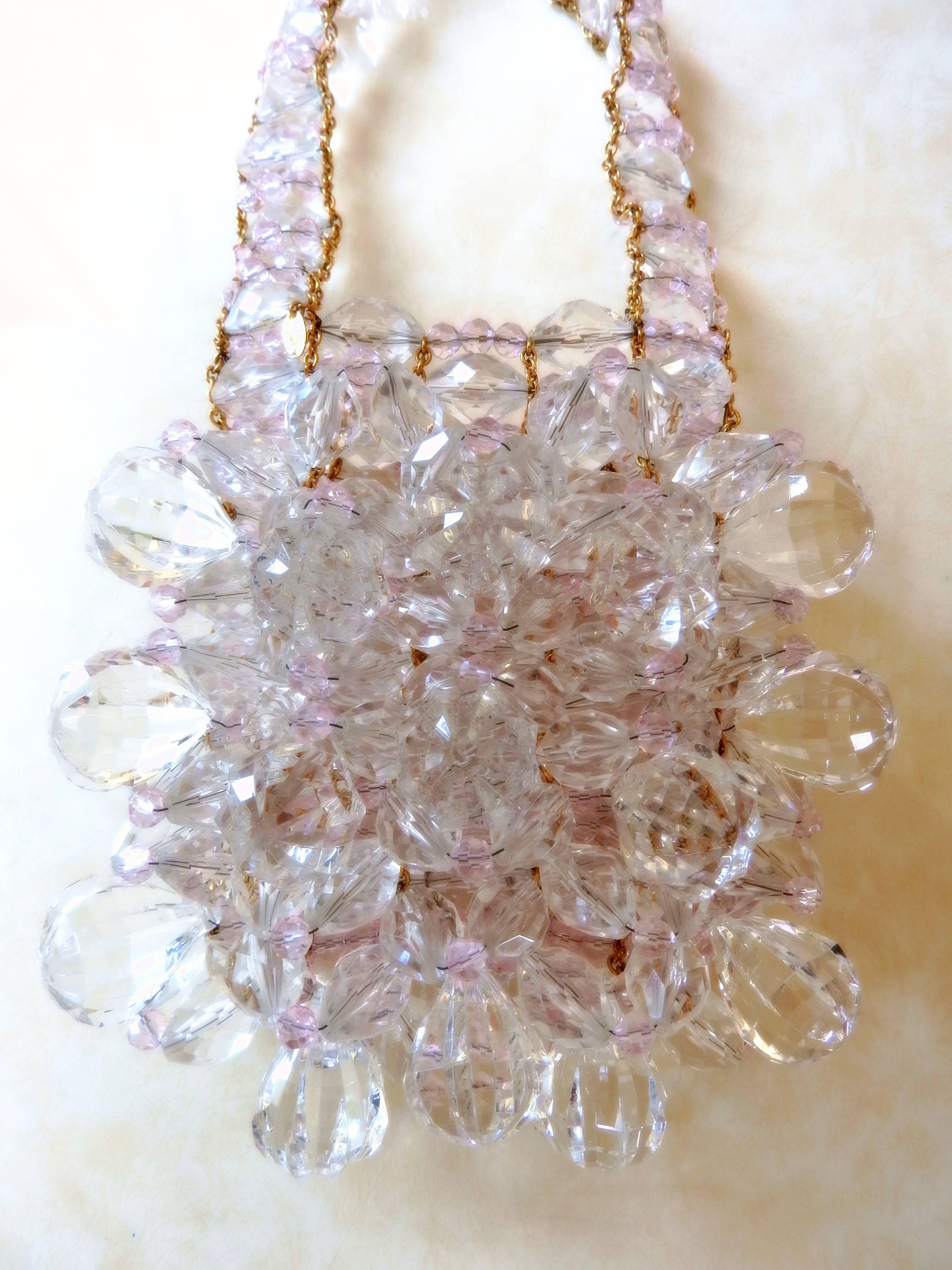 BRAND NEW ✿*ﾟ97P Chanel Melon Shaped Resin Lucite Ball Mini Clutch Bag Handbag For Sale 6