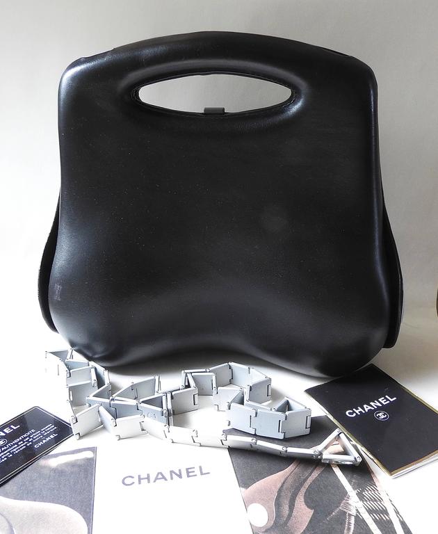 Chanel ✿*ﾟKarl Lagerfeld Millennium 2005 Limited Edition Handbag Clutch Bag