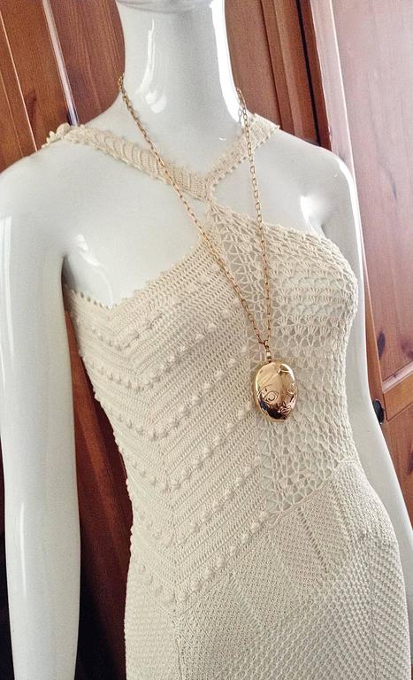 Chanel ✿*ﾟ2009 Fall Paris-Moscow Matryoshka doll Solid Heavy Long Necklace