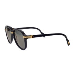 Cartier Vintage  Black Vitesse Sunglasses