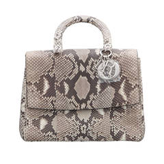 Amazing Christian Dior Python 'Be Dior" Bag New in Box