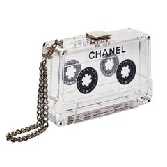 Sammlerstücke Chanel Cassette Wandteppich Clutch