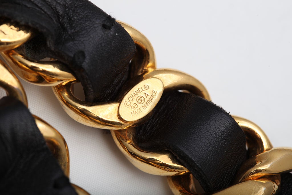 gold chain belt chanel