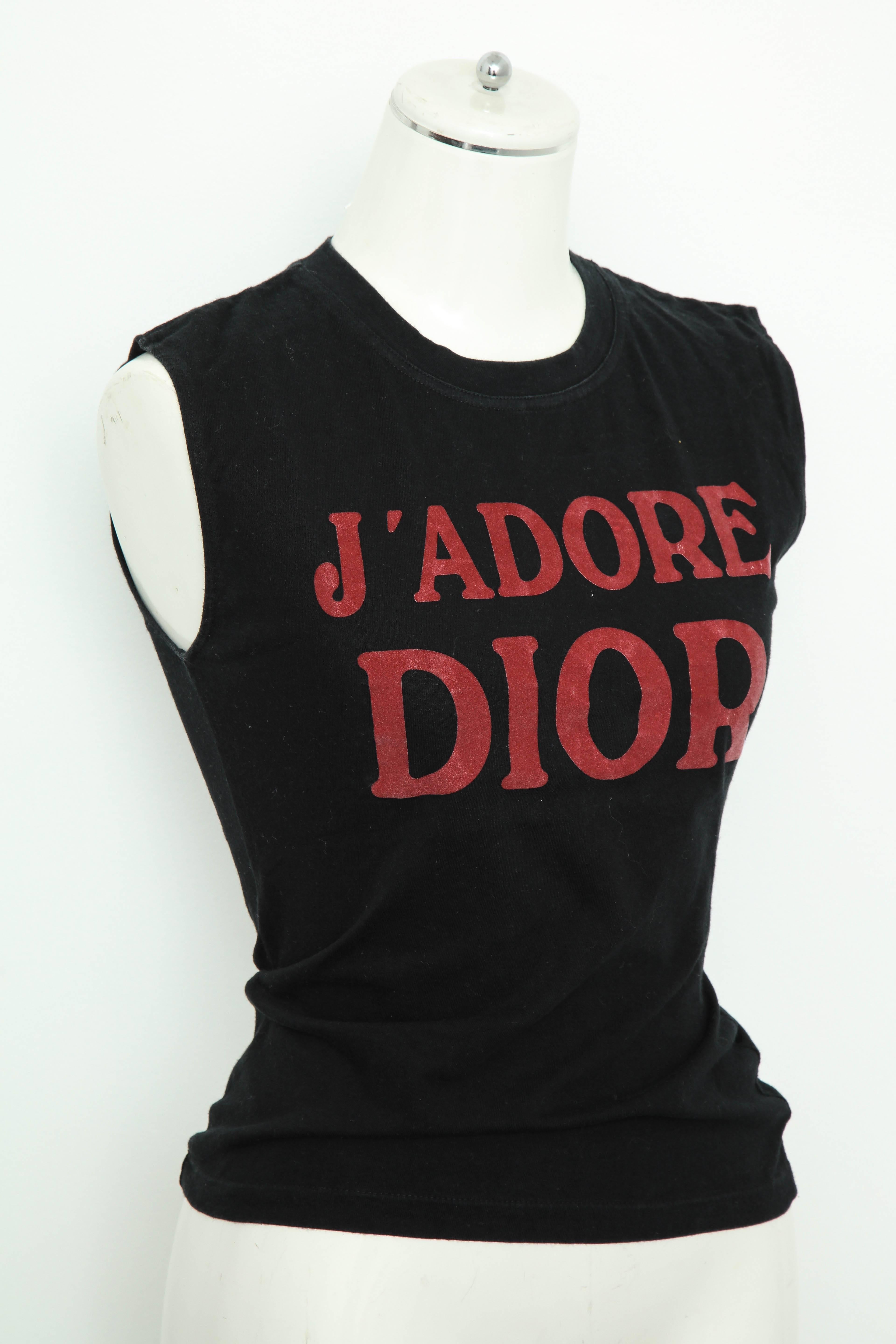 j'adore dior shirt