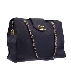 Chanel Quilted Overnight Bag