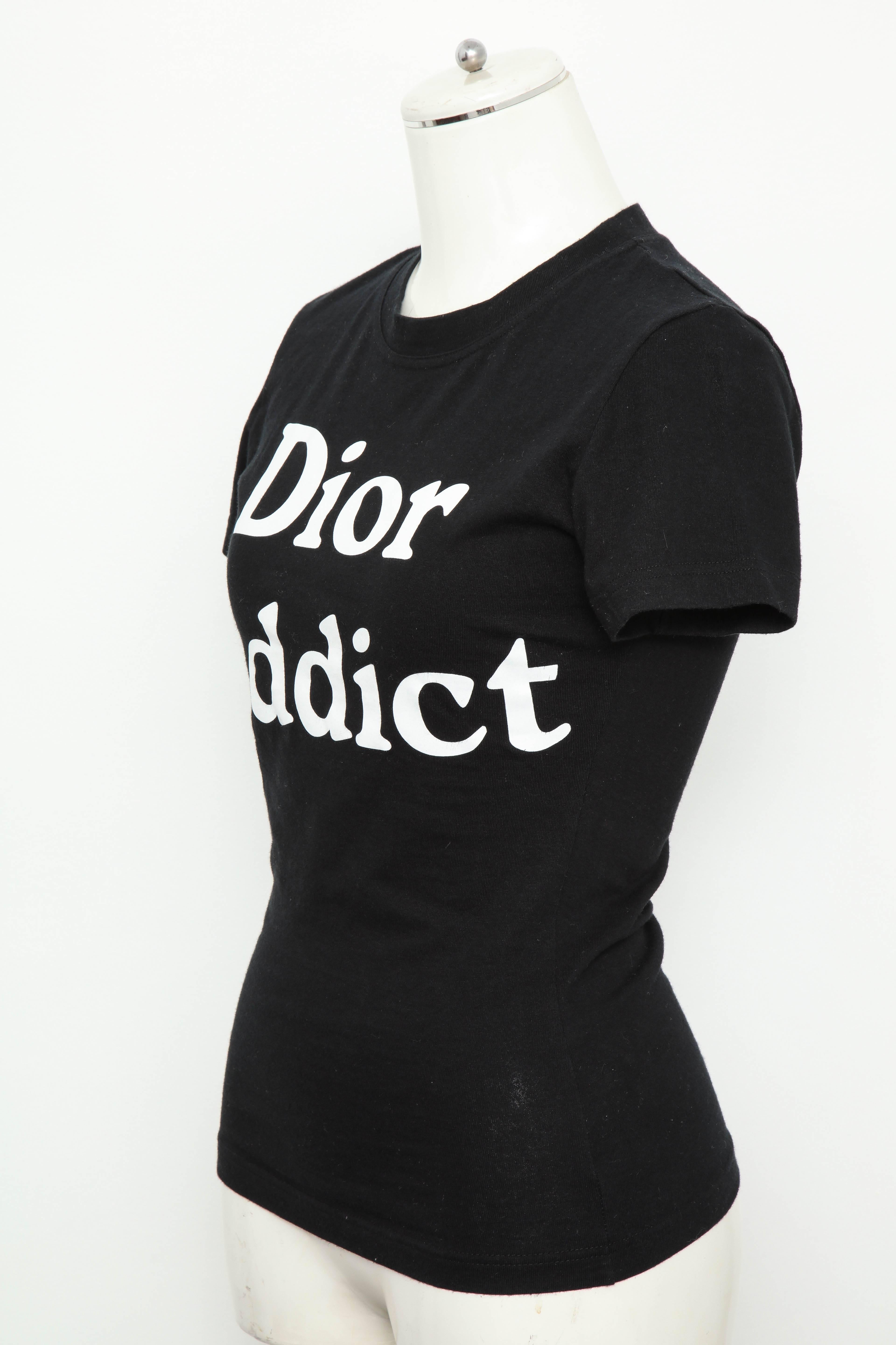 dior addict t shirt