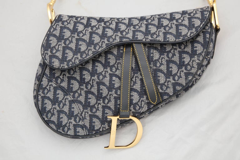 Christian Dior by John Galliano Logo Saddle Bag at 1stDibs christian dior logos, galliano