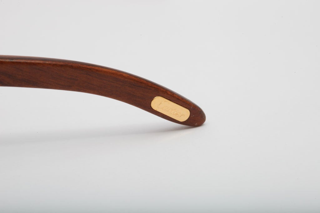 cartier rosewood sunglasses