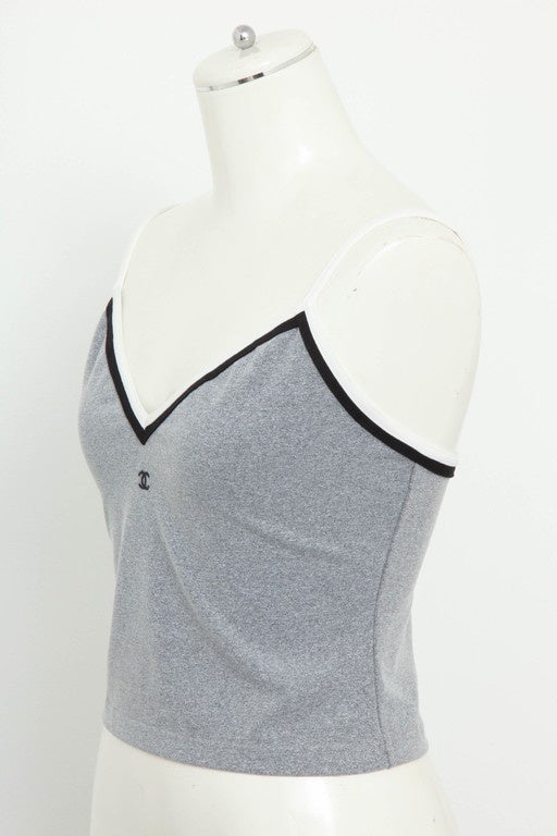 chanel tank top