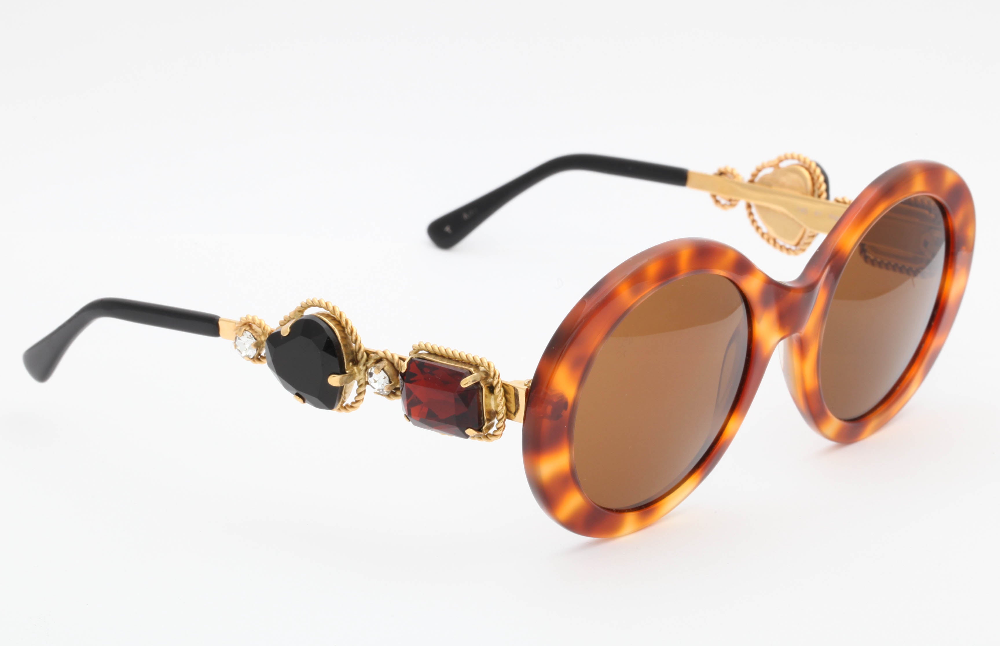 Women's Vintage Moschino by Persol Jeweled Sunglasses