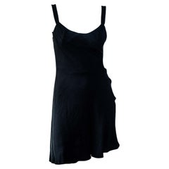 S/S 1996 Gianni Versace Couture Mini robe de défilé à bretelles Medusa