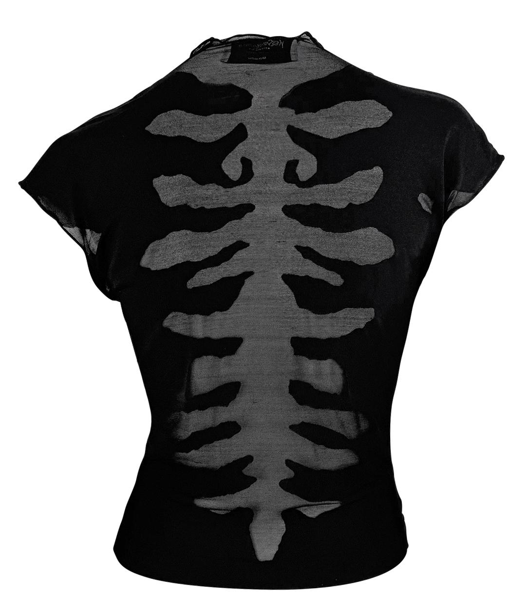 S/S 2003 Yves Saint Laurent by Tom Ford Pasarela Túnica con Diseño Anatómico Transparente en venta 1