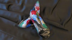 1990s Stuart Weitzman for Mr. Seymour Rhinestone Heels