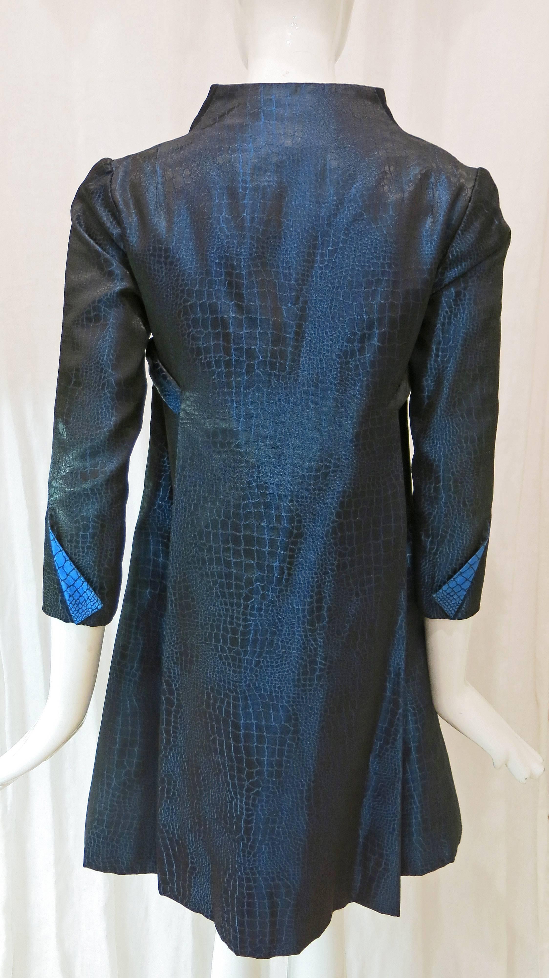 blue jacket snakeskin