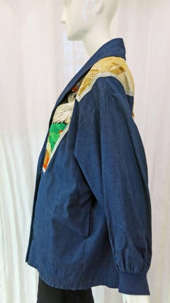1990s Sachi Japanese Textile Denim Jacket